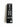 Black remote control with various buttons on a white background
